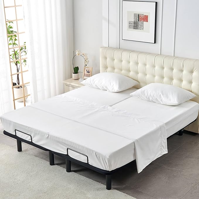 Kingnex 28-30 Split Top King Sheets Sets