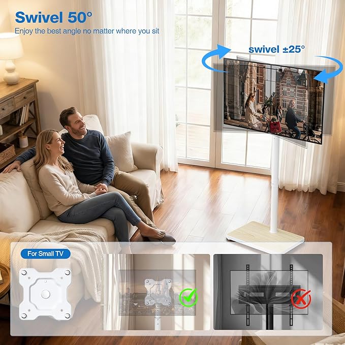 Swivel/Tilt Universal Floor TV Stand