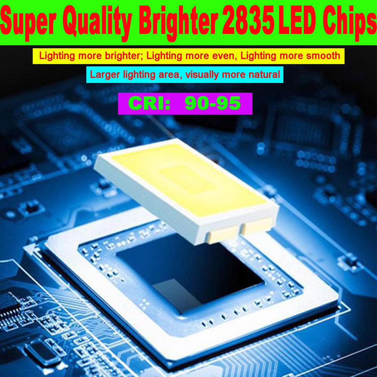 SUYOOULIN LED Strip Lights, 16.4ft/5m SMD 2835 600 LEDs Light Strips, 15000LM Flexible AC 110V Waterproof IP68 LED Ribbon for DIY Christmas Home Indoor Outdoor Decor(Daylight White 6500K)