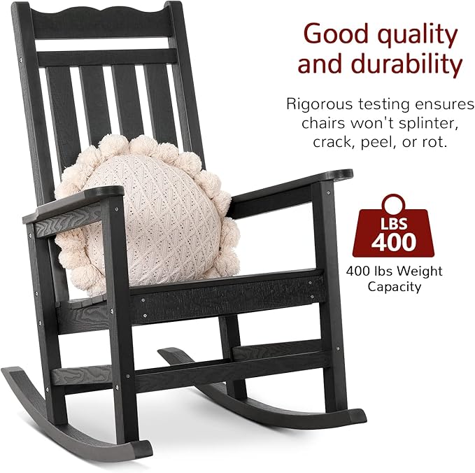 Stoog 3-Piece Oversized Rocking Chairs Set of 2