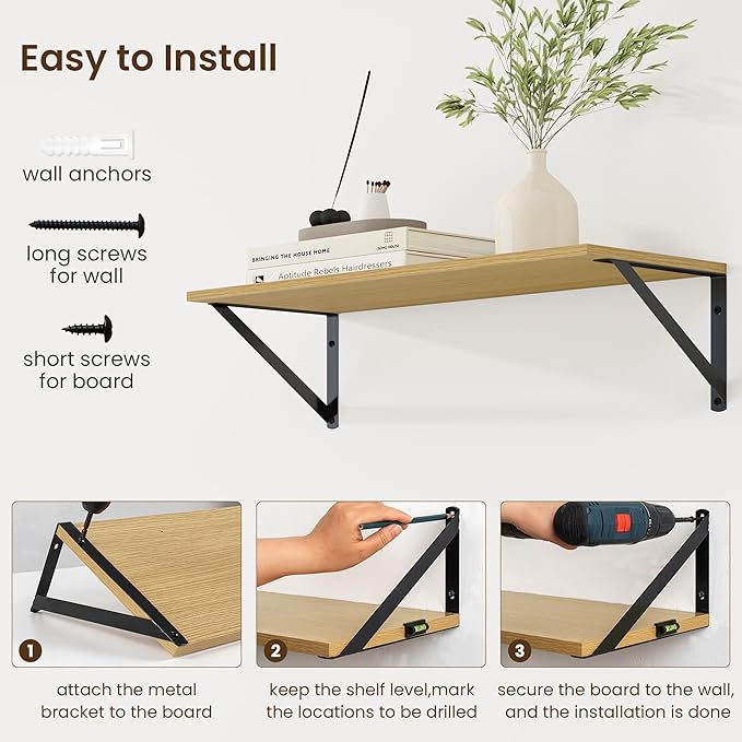 Fun Memories Deep Floating Shelves