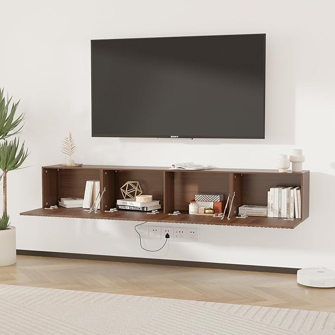 EazeHome 82" Floating TV Stand