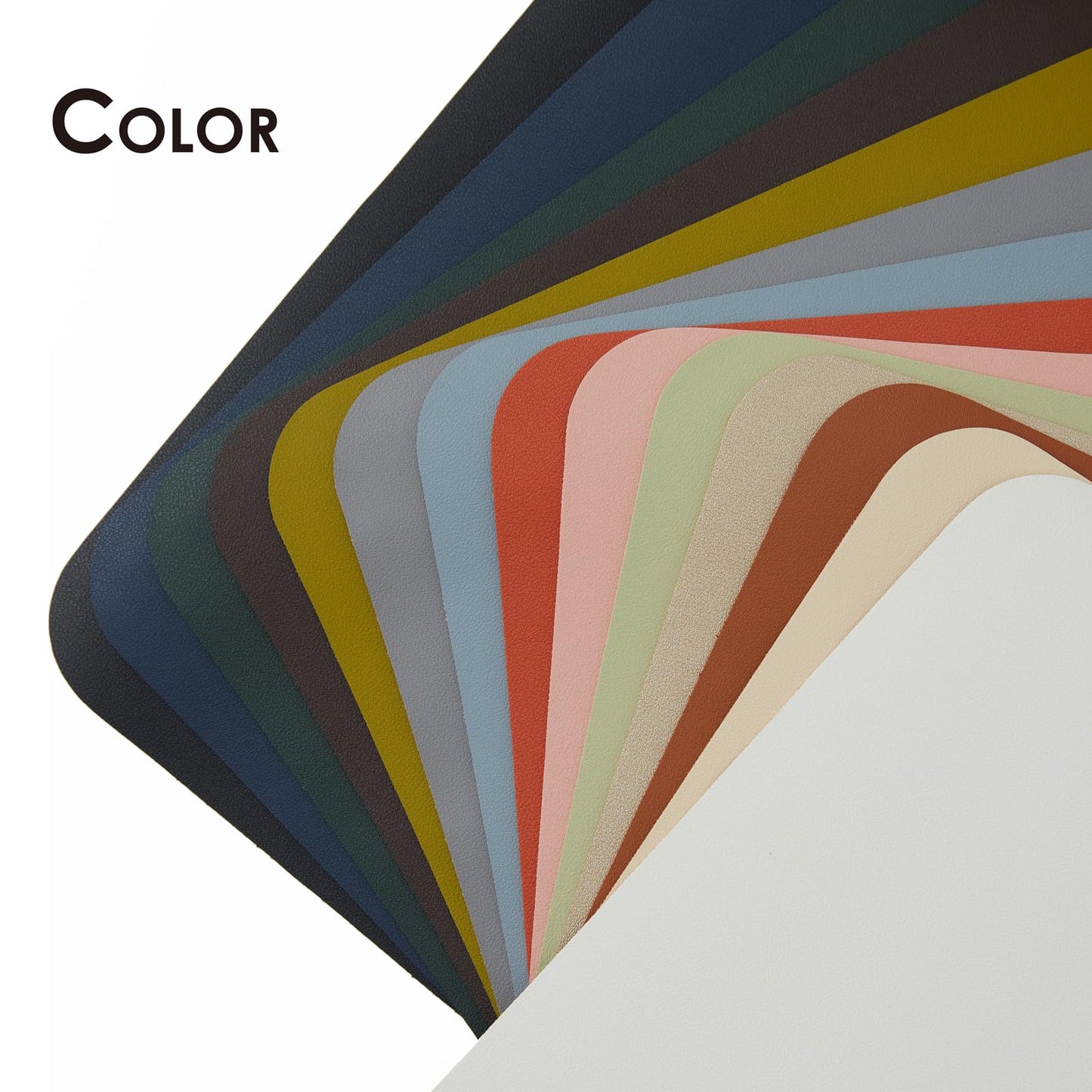 Leather Desk Mat - Non-Slip PU Desk Pad for Office and Home - Desk Organization and Accessories - Ideal for Large Mouse Pad and Desk Mats on Top of Desks (Dark Green,31.5"x 15.7")