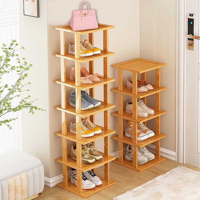 Bamboo Shoe Rack