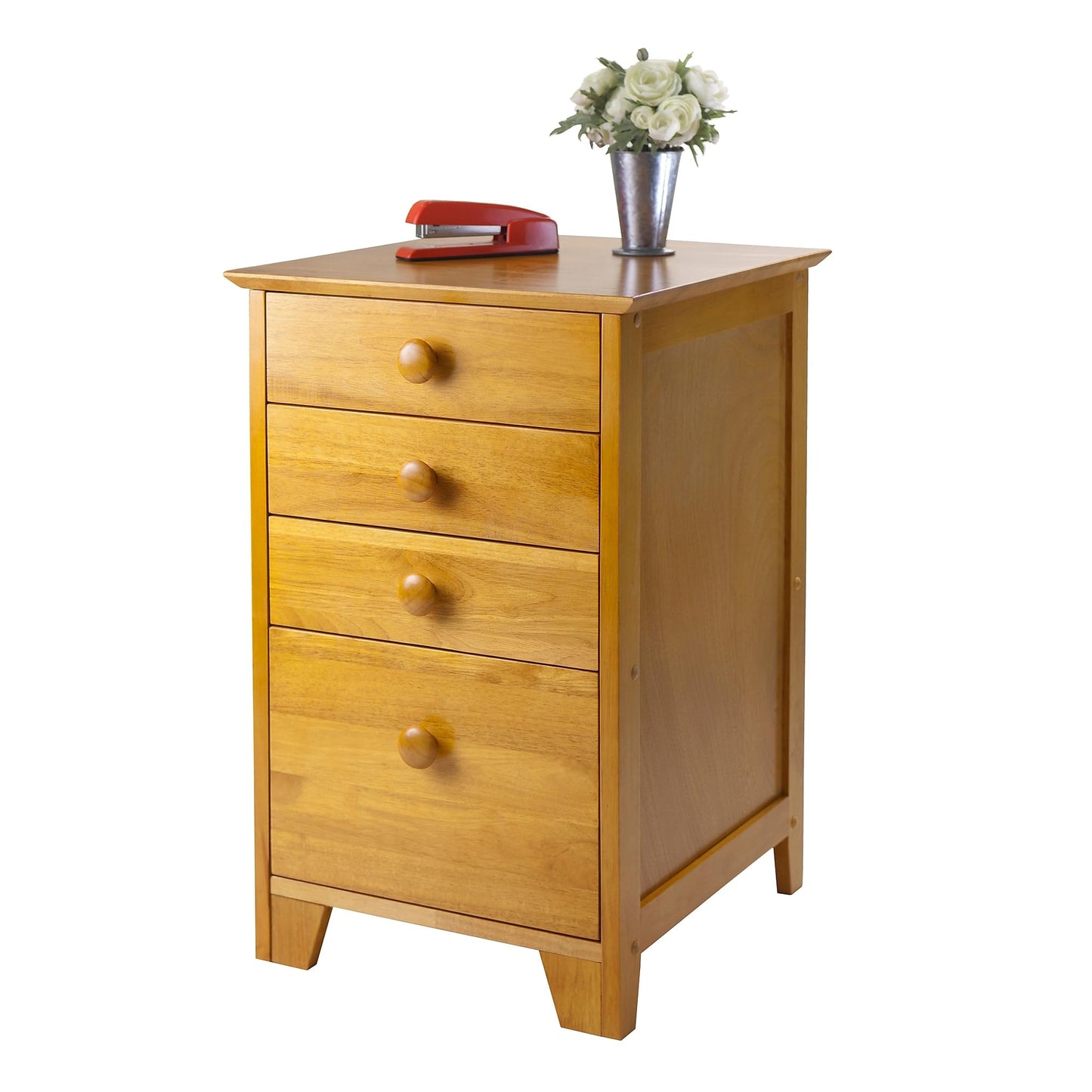 Winsome Studio Wood Filing Cabinet, Honey (99428)