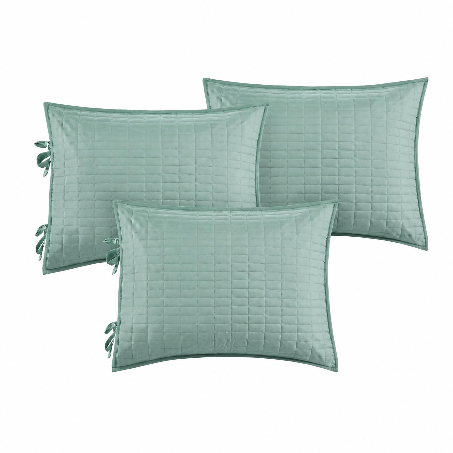 Comfort Spaces Daybed Cover - Luxe Double Sided Quilting, All Season Cozy Bedding with Bedskirt, Matching Shams, Kienna Sage Green75"x39" 5 Piece