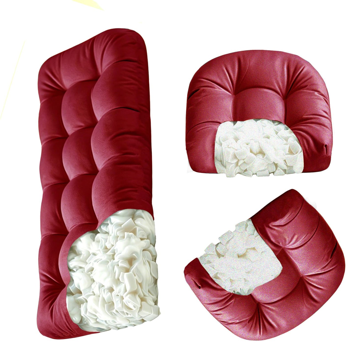 Dizaolive Patio Furniture Cushions Outdoor Sectional Cushion Chair Seat Homesteading Essentials