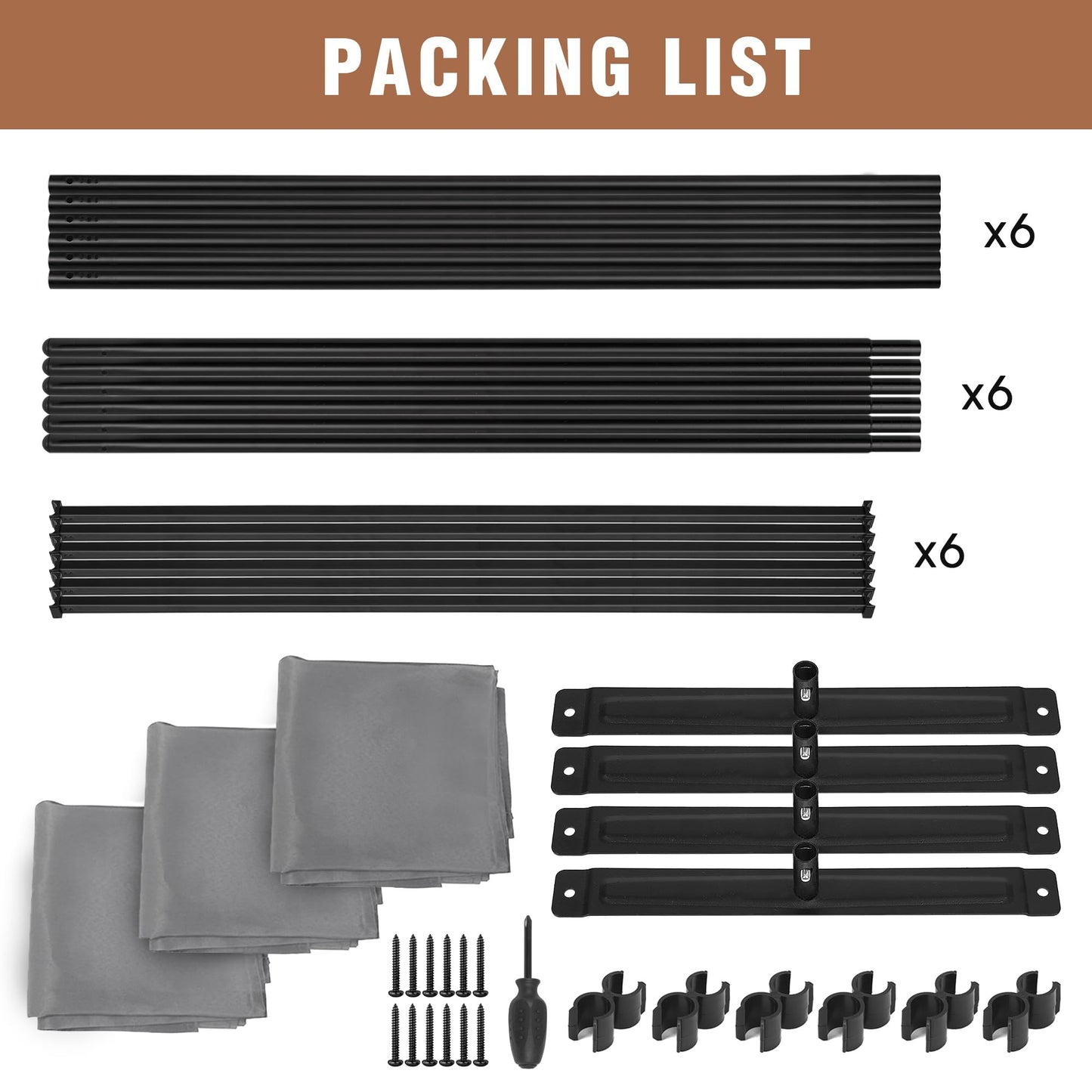 Yettsoy Room Divider 6FT Folding Privacy Partition Screen, 103'' W Freestanding Wall Divider for Room Separation, Portable 3 Panel Room Divider Panel Privacy Screen for Dorm Studio Office, Grey