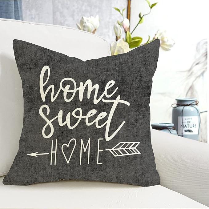 YCOLL Pillow Covers 20x20 Set of 4, Modern Sofa Throw Pillow Cover, Decorative