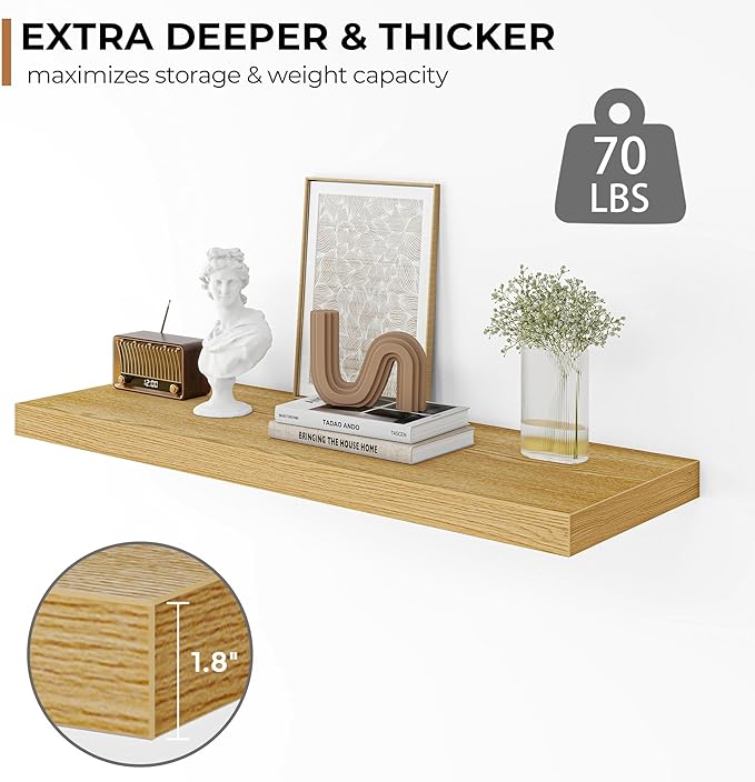 Fun Memories Floating Shelves
