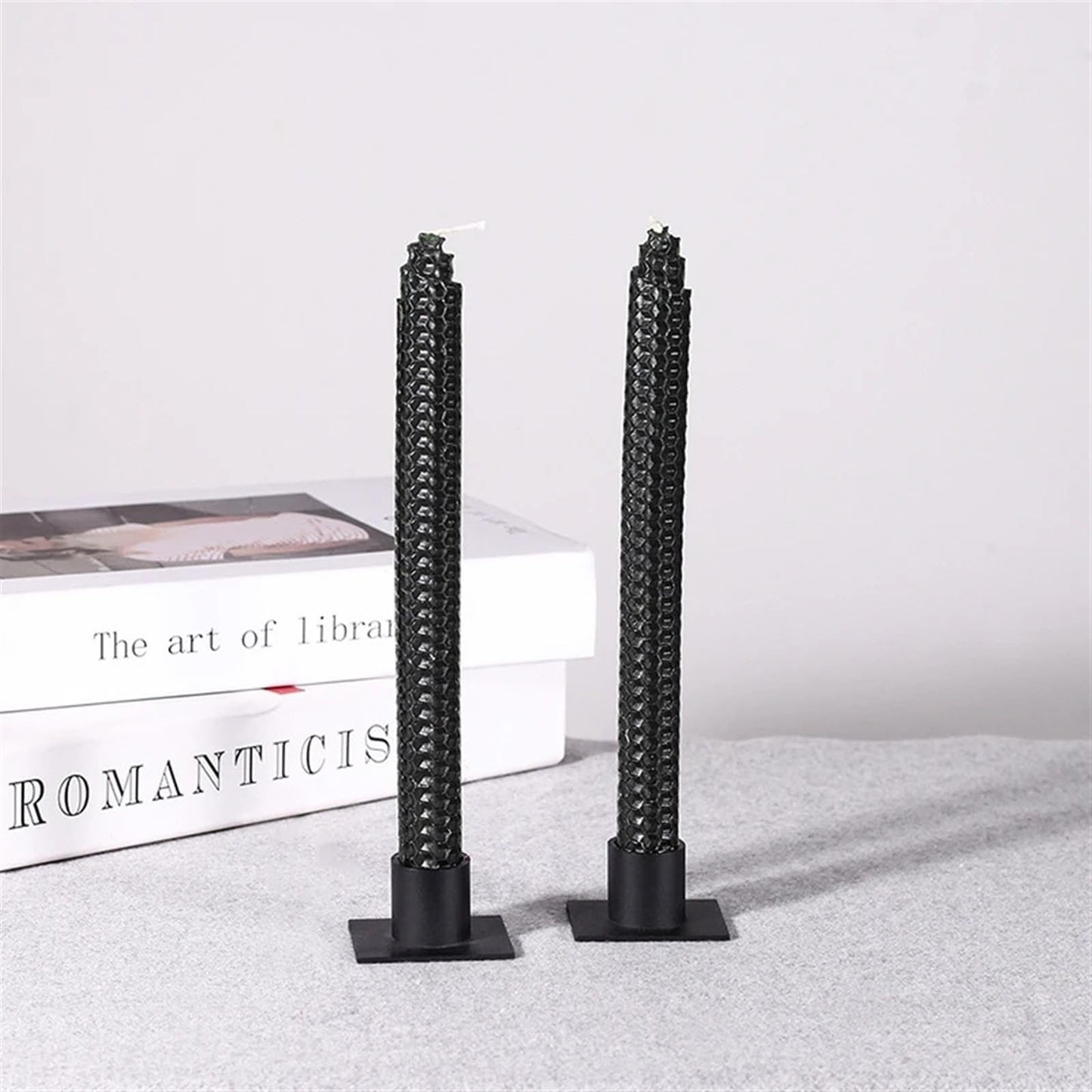 Candlestick Holders European Iron Candlestick Restaurant Candle Base Retro Metal Candlestick Holder Candle Cup Candle Holders (Color : A2)