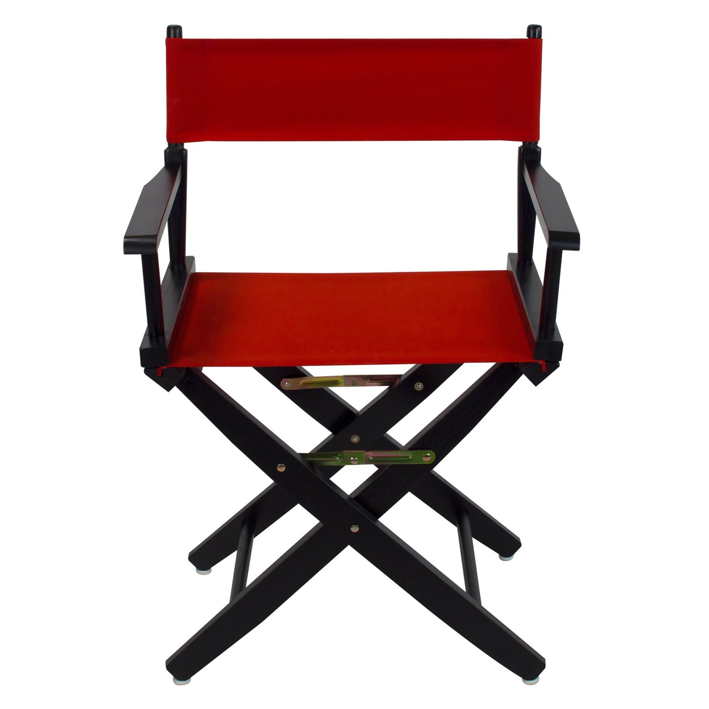 American Trails Extra-Wide Premium 18" Director's Chair Black Frame with Red Canvas