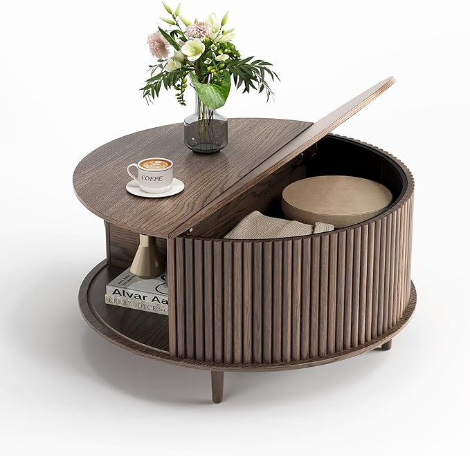 JOINICE Round Coffee Table