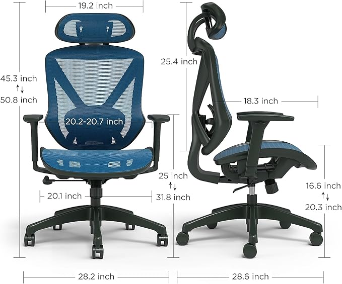 STAPLES Ergonomic Task Chair, Lumbar Support