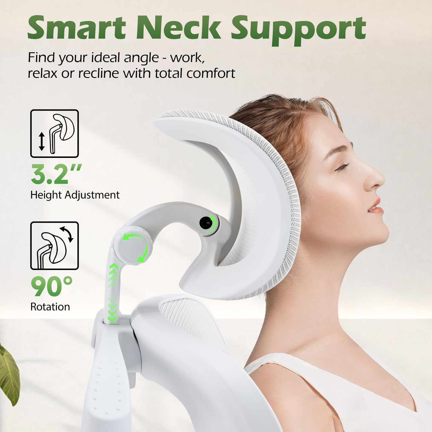 AreShark Office Chair Ergonomic Desk Chairs with Adjustable Lumbar Support& Headrest Hanger, High Back Breathable Mesh Chair with Wheels, Rolling Swivel Comfy Task Computer Chair for Home Work Gaming