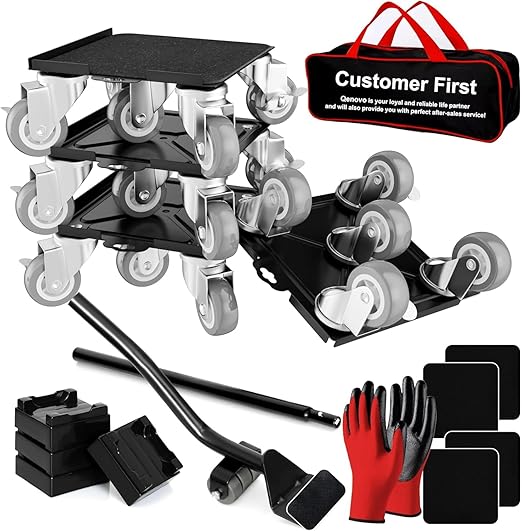 Furniture Dolly Set 5 Wheels Heavy Duty, Furniture Movers