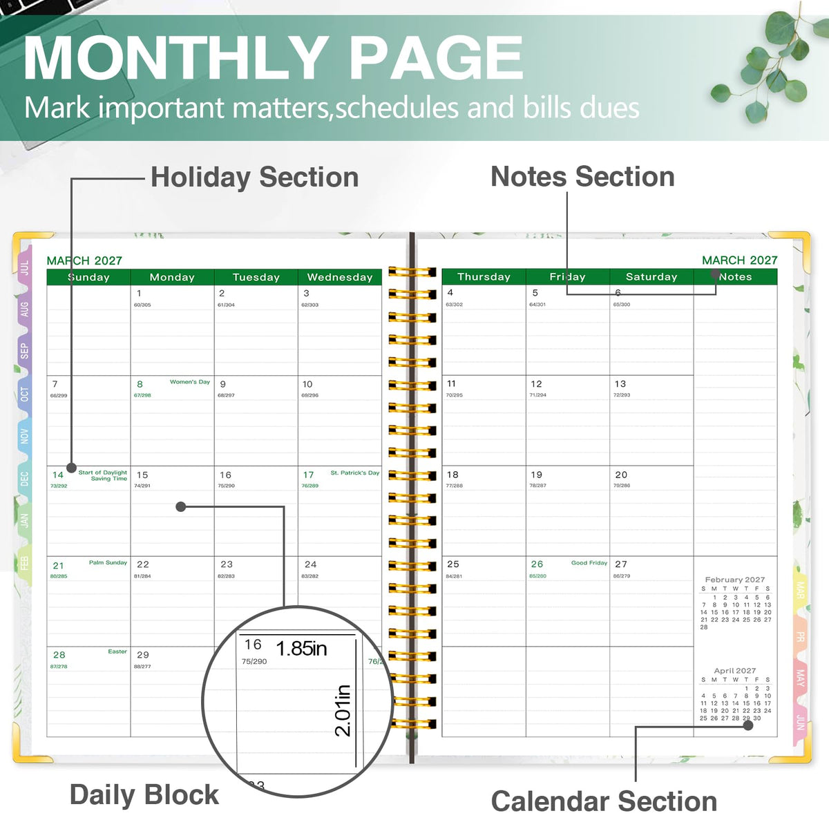 Teacher Planner 2026-2027, 8.5"x11" Large Academic School Year Planner from July 2026 to June 2027, Weekly & Monthly Lesson Planning Book with Pocket & Stickers for School Teachers Supplies