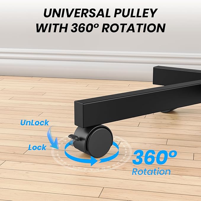 Mobile TV Cart for 23-60 Inch LCD LED OLED Flat Curved Screen TVs
