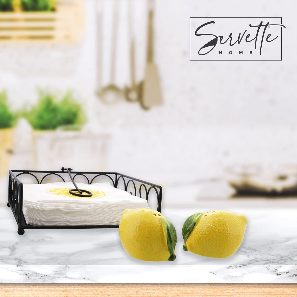 Servette Home Lemon Salt and Pepper Shakers