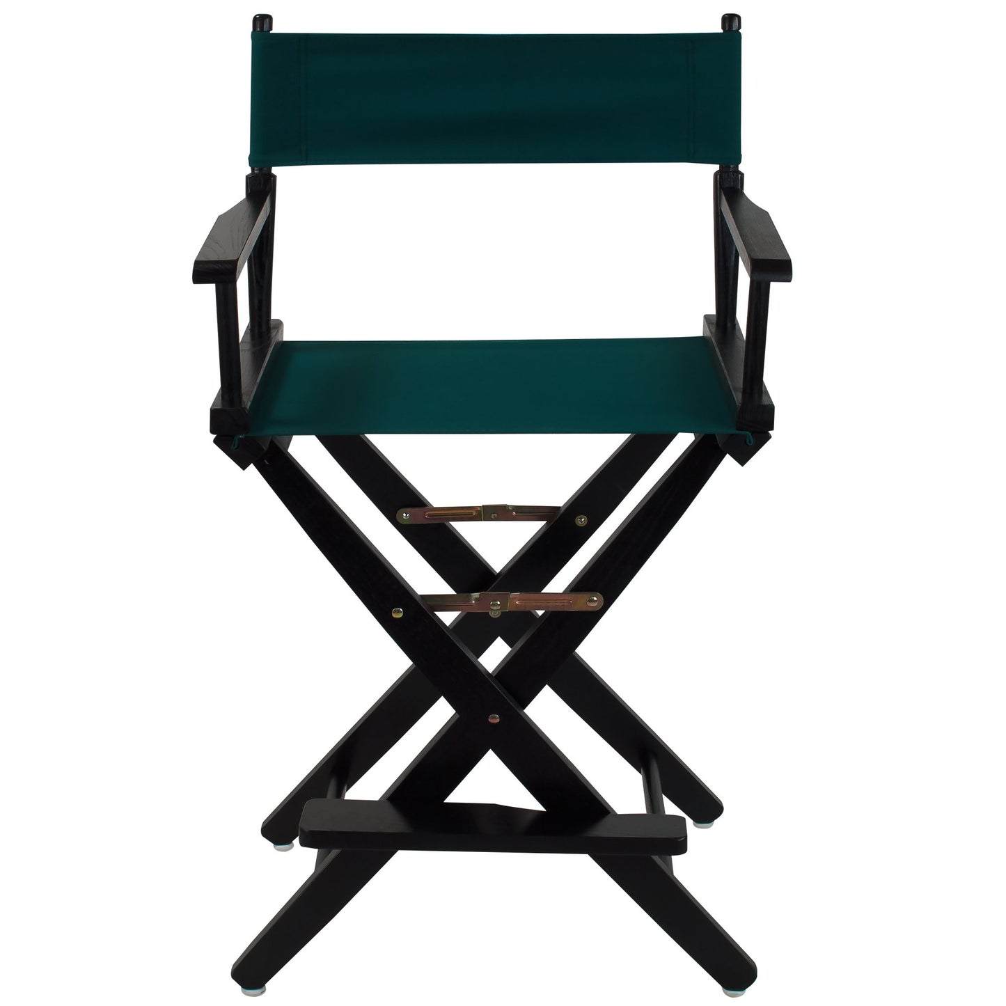 American Trails Extra-Wide Premium 24" Director's Chair Black Frame with Hunter Green Canvas, Counter Height