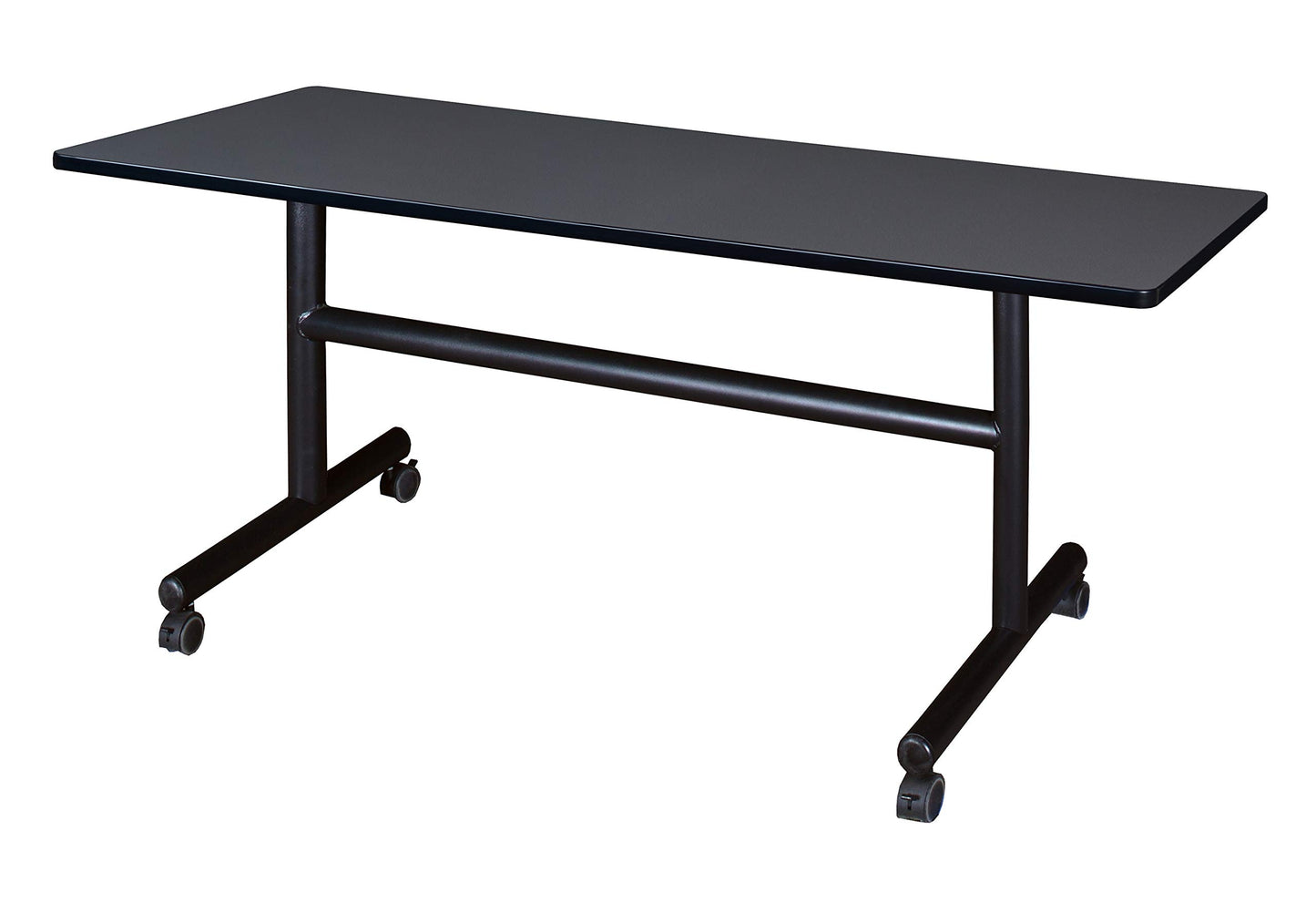 Regency Kobe 60 x 30 in. Flip-Top Training Nesting Table- Grey