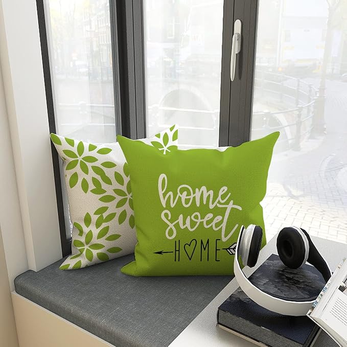 YCOLL Pillow Covers 16x16 Set of 4, Modern Sofa Throw Pillow Cover, Decorative