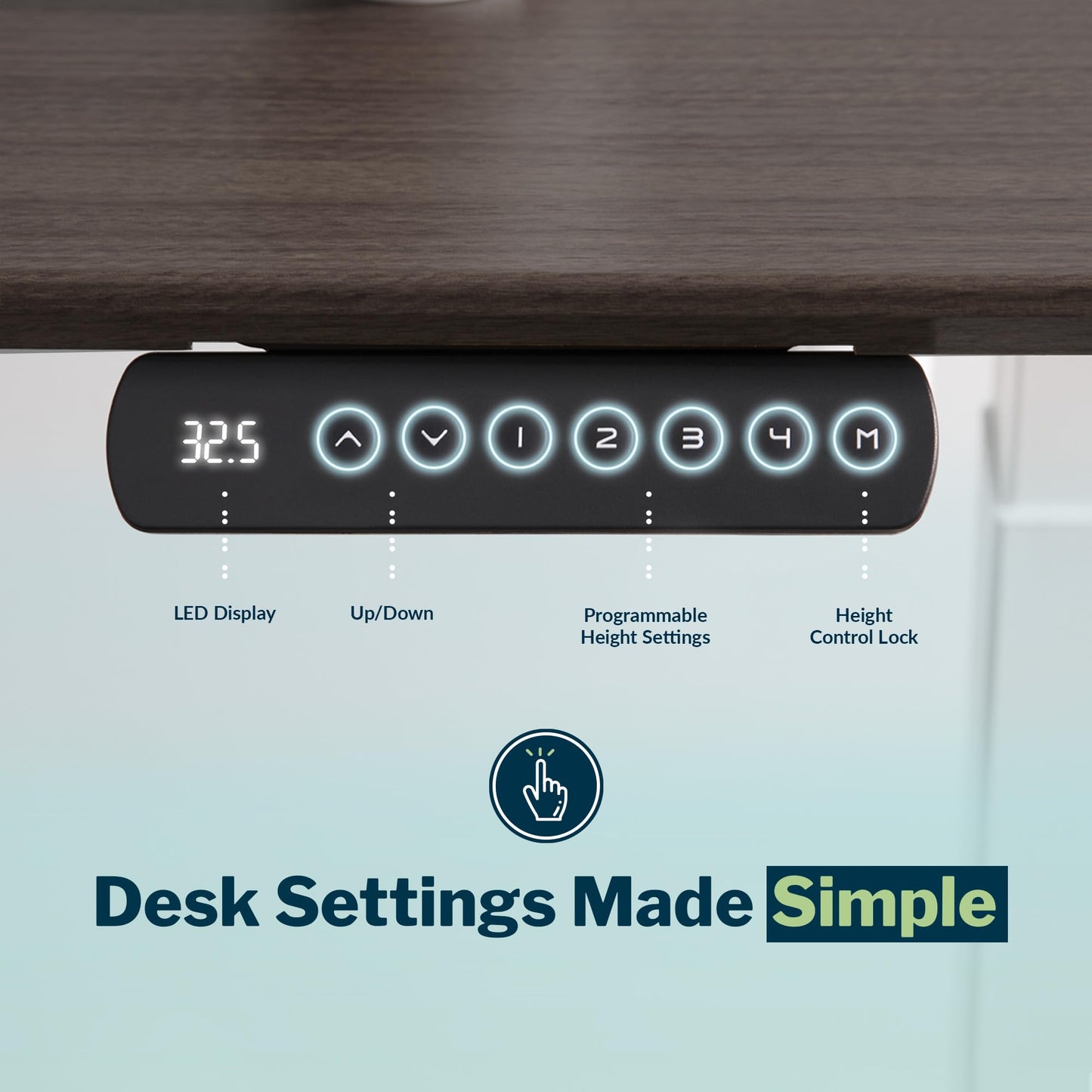 Vari ComfortEdge 80x60 L-Shape Electric Standing Desk – Height Adjustable Sit-Stand VariDesk for Corner Office with Reversible Left/Right Design + Espresso Top/Slate Legs (Ships in 3 Boxes)