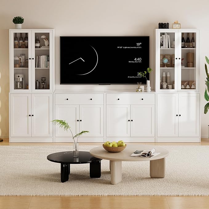 TUSY 71" TV Stand Storage Set