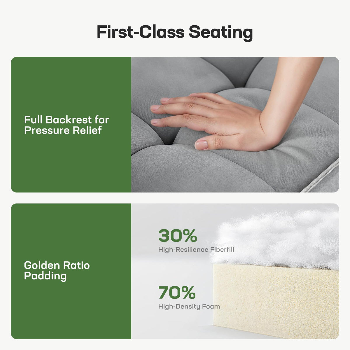 Marsail 3-in-1 Convertible Futon Sleeper Sofa Bed, Pull Out Couch with Adjustable Backrest, USB Charging & Side Pockets, Velvet Fabric Sofa for Living Room, Apartment, Loveseat, Grey