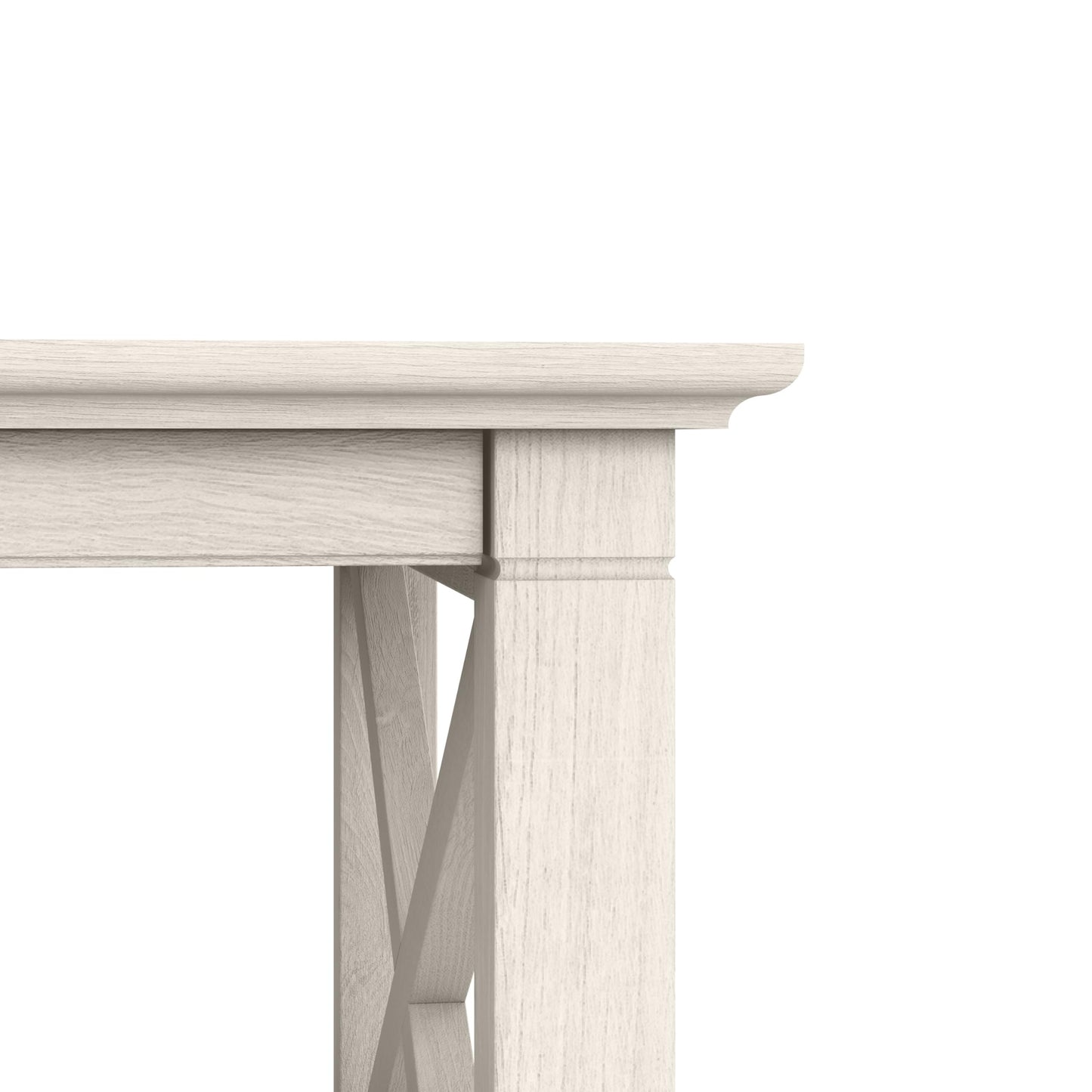Bush Home Key West Coffee Table with Storage in Linen White Oak