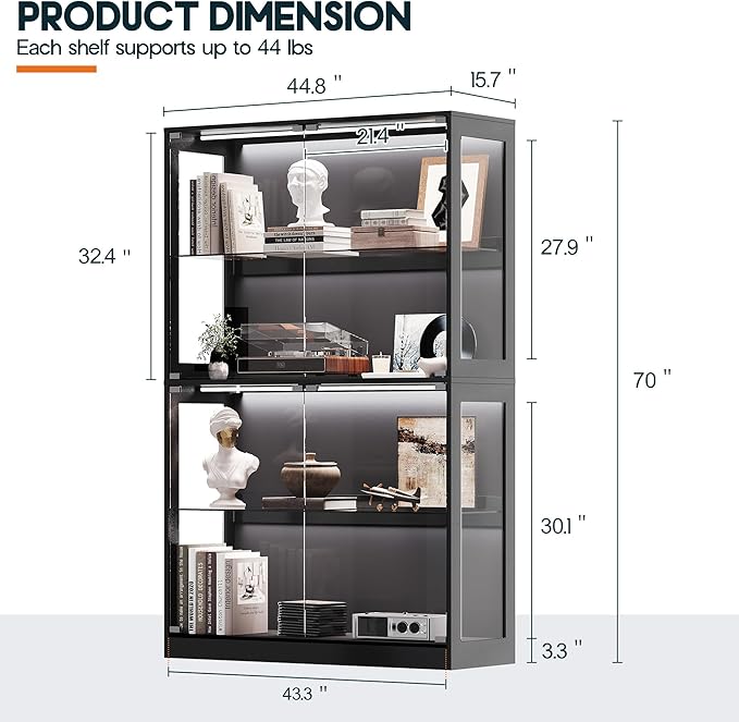 AMERLIFE RGB Display Cabinet