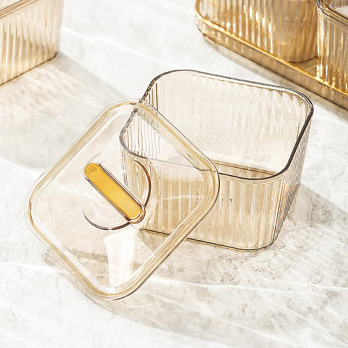 WUWEOT Nut and Candy Serving Tray, Divided Snack Serving Bowls, Plastic Compartment Appetizer Food Display Dish Platter with Lid Tray and Handle for Fruit Dessert Nuts Snacks Candy Chip Dip