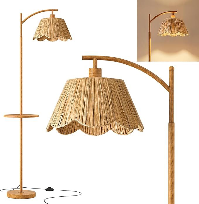 Oneach 63.5" Floor Lamp with Table