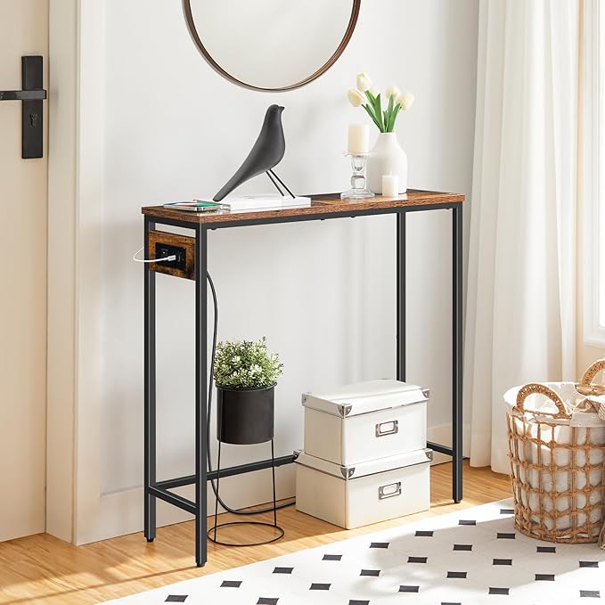 HOOBRO Narrow Console Table