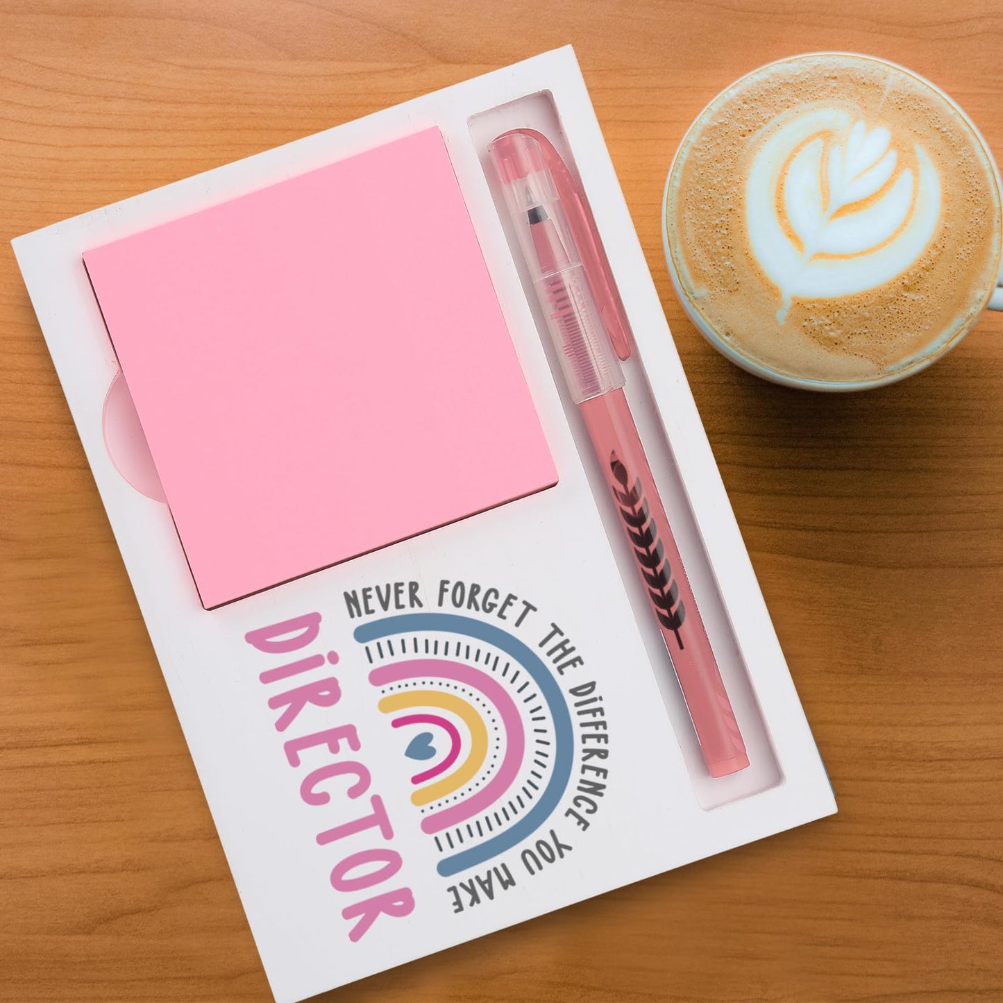 Director Gifts Sticky Note Holder, Thank You Gift for School Director, Program Executive Leader, Education Appreciation Week, Graduation or Holiday Recognition PB054