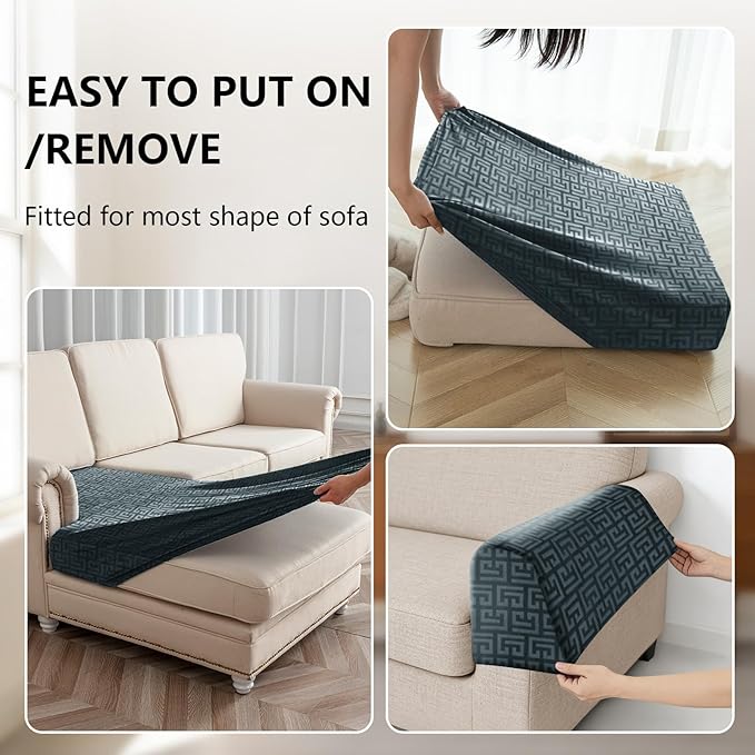 UNBBRRL Stretch Couch Seat Cushion Cover
