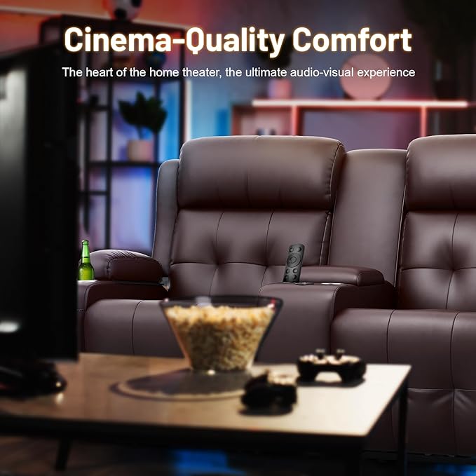 Loveseat Recliner Sofa, Home Theater Seating