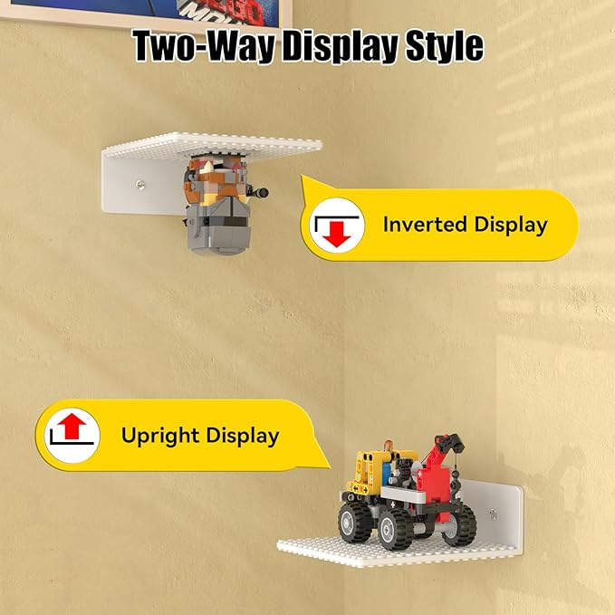 BlissBox 6-Pack Floating Shelves