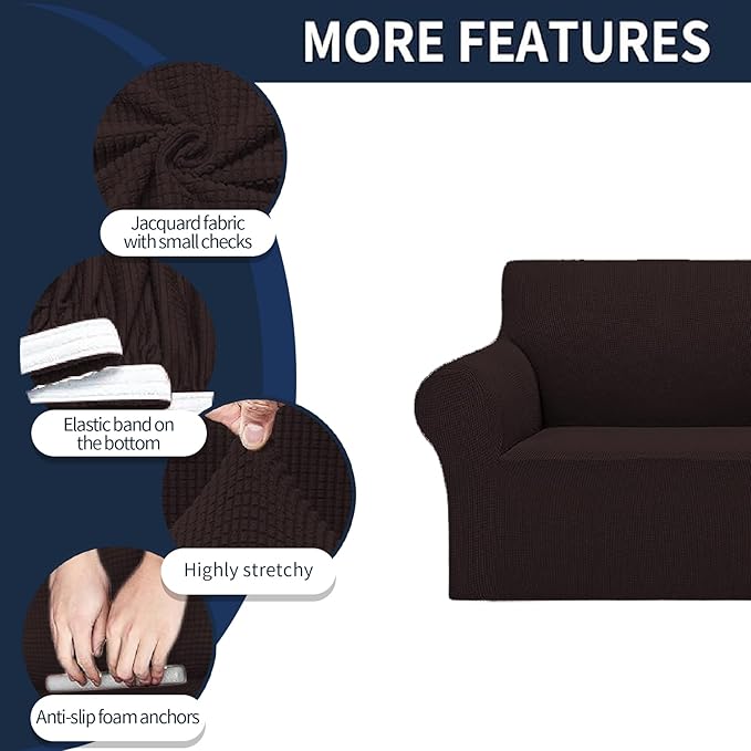 Cupuamon 2026 New Stretch Oversized Sofa Slipcovers Couch Sofa Cover