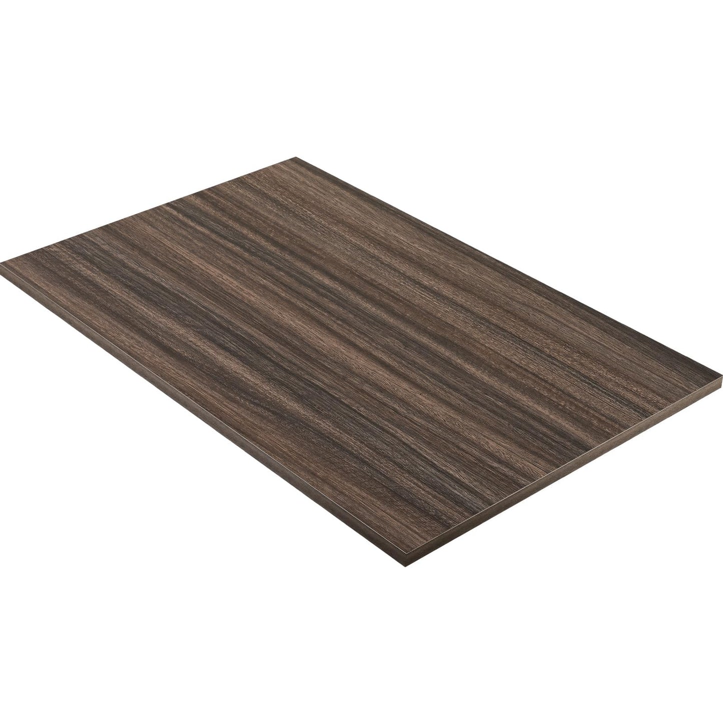 Kaboon Universal Tabletop 36"x20", Solid One-Piece Melamine Table Top, Double L Floating Desk DIY, Home and Office,Eucalyptus
