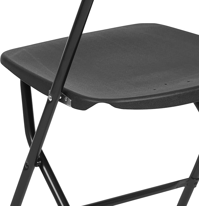 Flash Furniture Hercules Set of 10 Indoor/Outdoor Heavy-Duty Plastic Folding