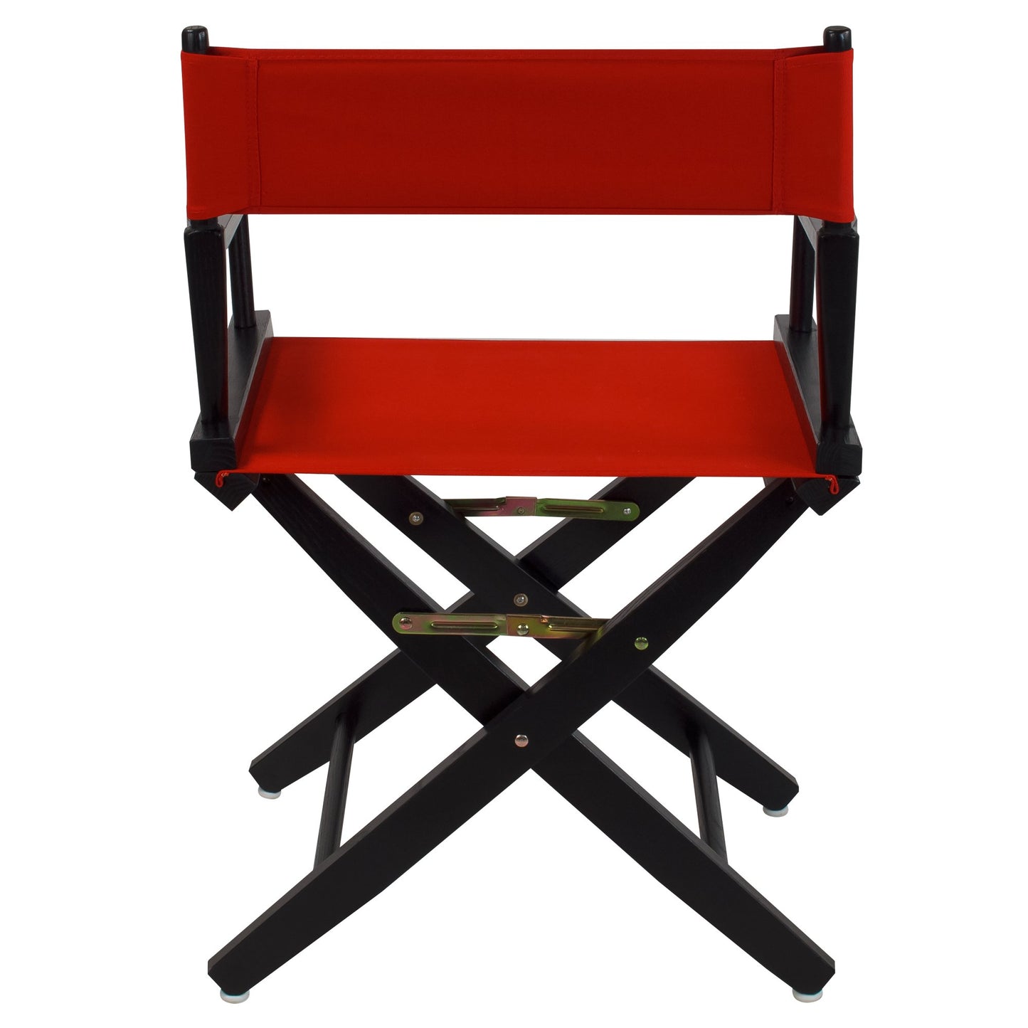American Trails Extra-Wide Premium 18" Director's Chair Black Frame with Red Canvas