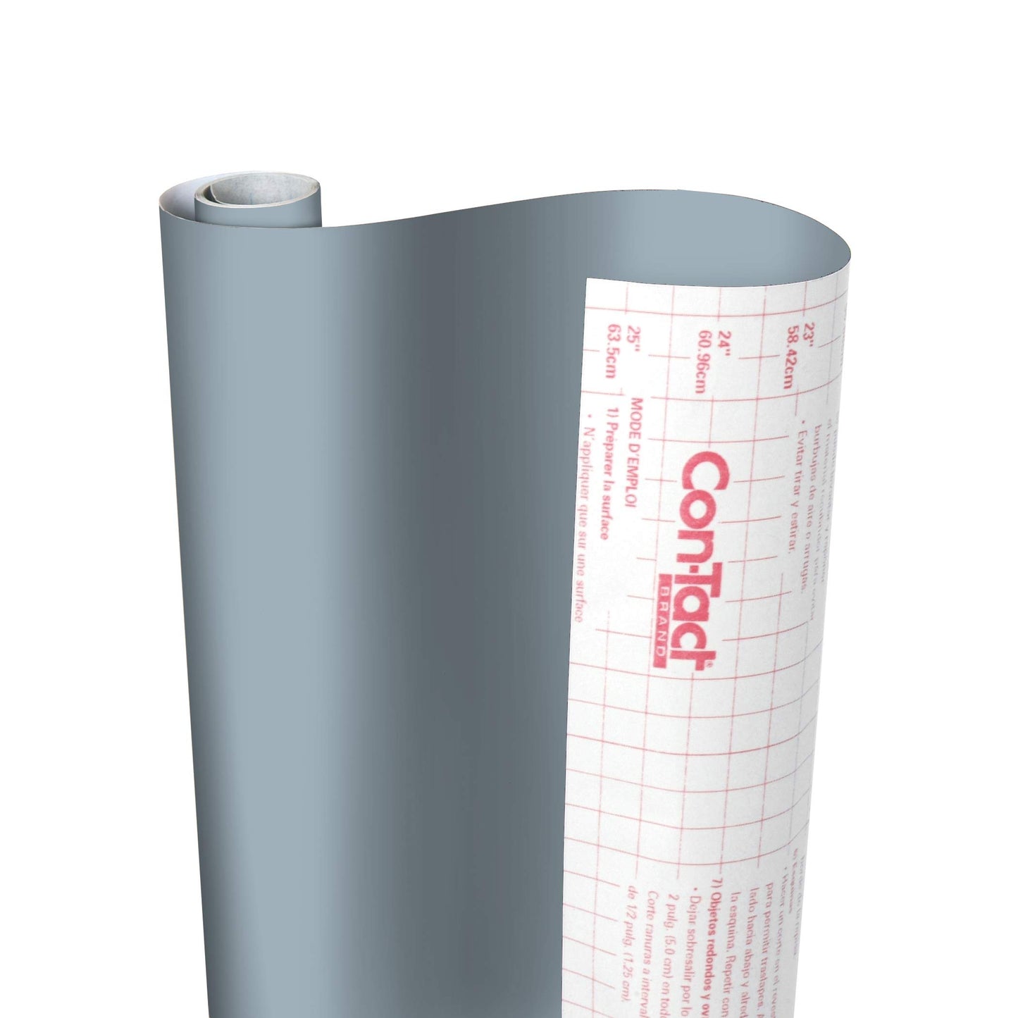 Con-Tact Brand Creative Covering, Self-Adhesive Shelf Liner, Multi-Purpose Vinyl Roll, Easy to Use and Apply, 18'' x 50', Ocean Blue
