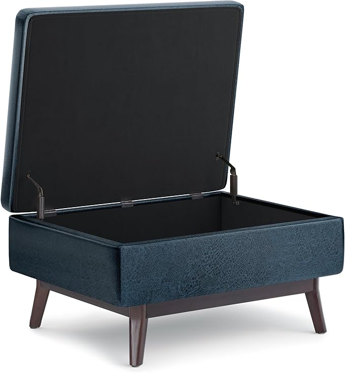 SIMPLIHOME Owen Coffee Table Storage Ottoman