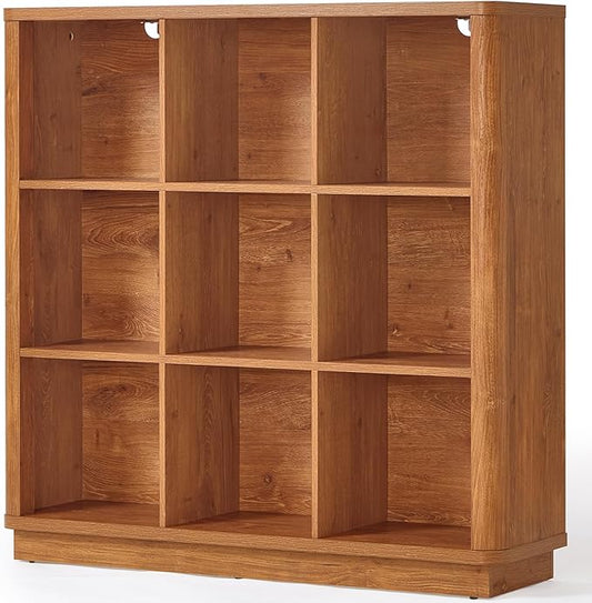 Joaxswe 9 Cube Storage Book Shelf, 40.5" Wide Organizer Bookshelf
