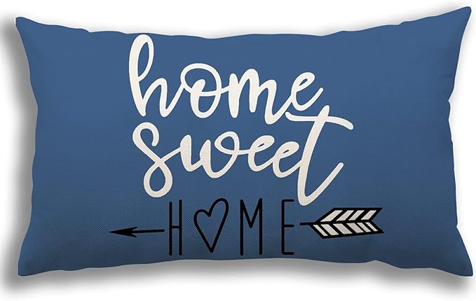 YCOLL Lumbar Pillow Covers 12x20 Set of 4, Modern Sofa Throw Pillow Cover