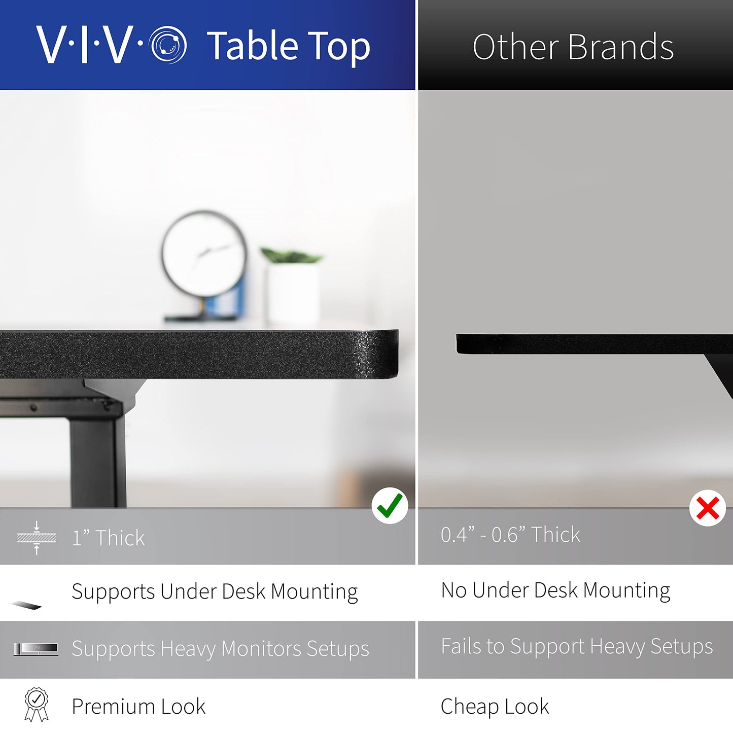 VIVO Electric 71 x 30 in Dual Motor Sit Stand Desk, Memory Height Adjustment, 2B Series, Black Top White Frame, DESK-KIT-2W7B
