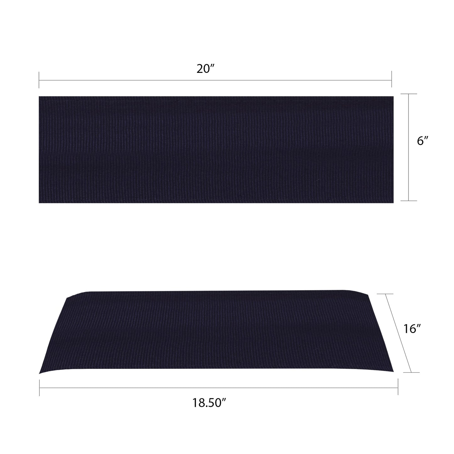 Casual Home Director Chair Replacement Canvas, Navy Blue