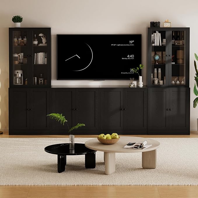TUSY 71" TV Stand Storage Set