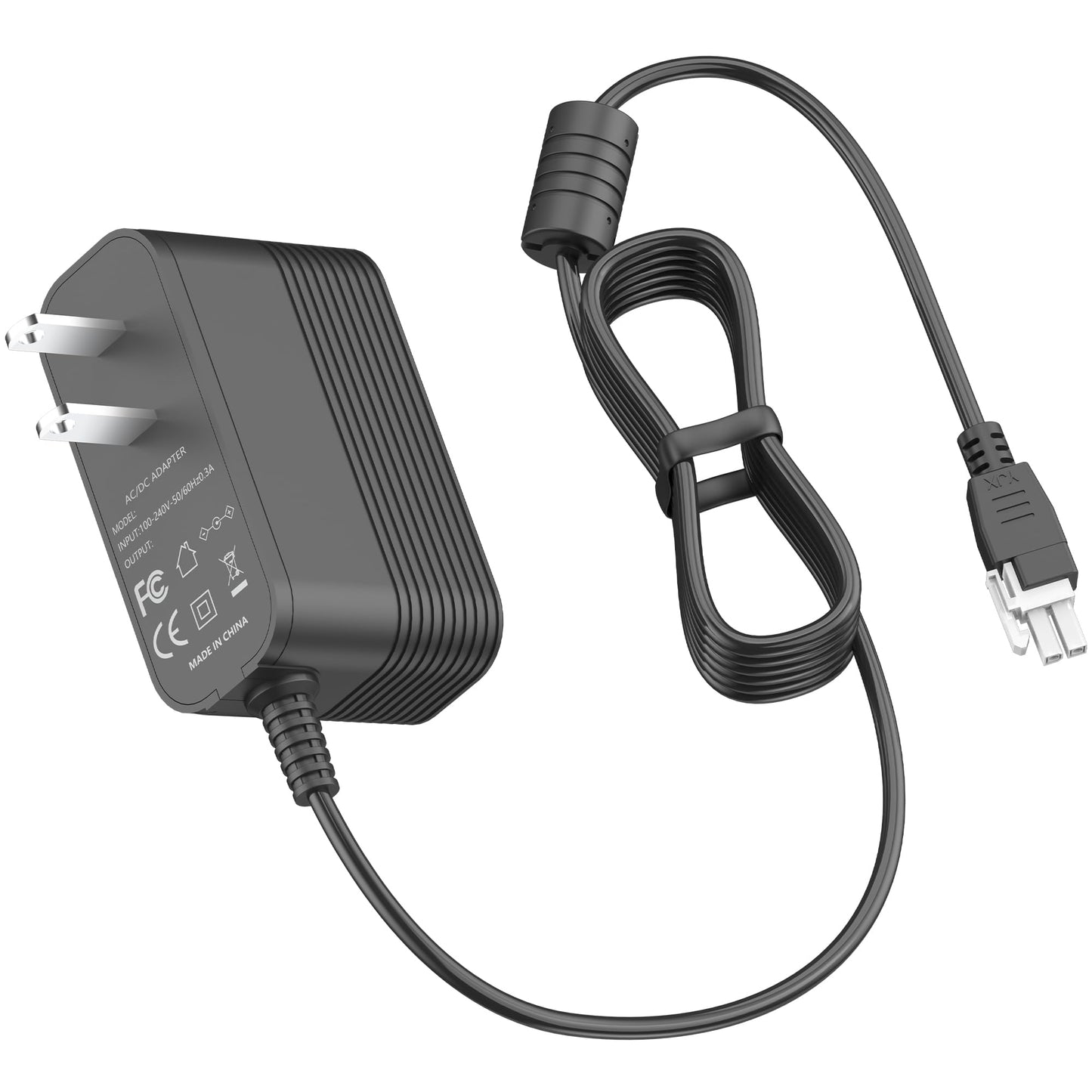 12V 2A Power Cord for Adjustable Electric Standing Desk Only Replacement for 12V Standing Desk Single Motor Power Supply, Max 24W-Not for 29V
